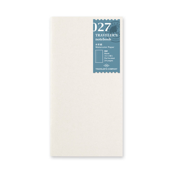 027 Traveler's Watercolor Paper Insert, 2 Sizes