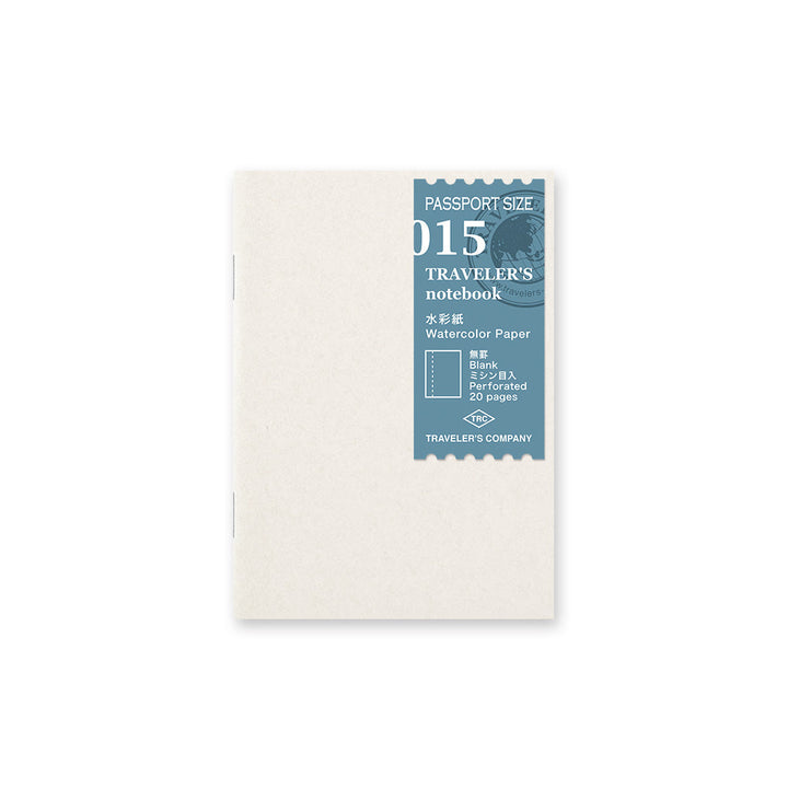 027 Traveler's Watercolor Paper Insert, 2 Sizes