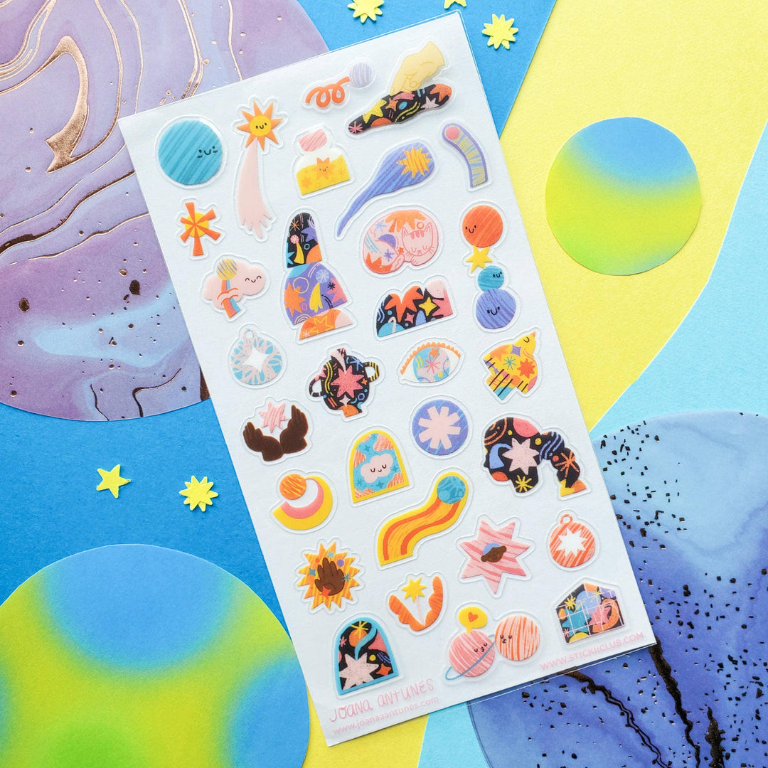 I Need Space Sticker Sheet