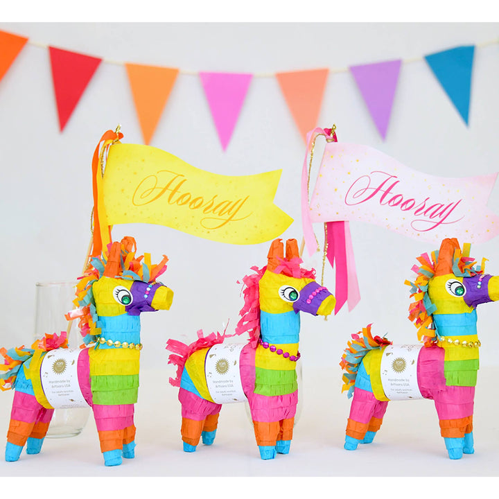 Refillable Donkey Piñata, 8"