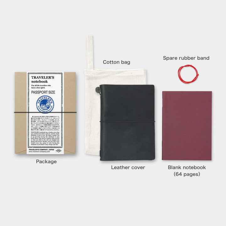 Traveler's Starter Kit, Passport Size, 4 colors