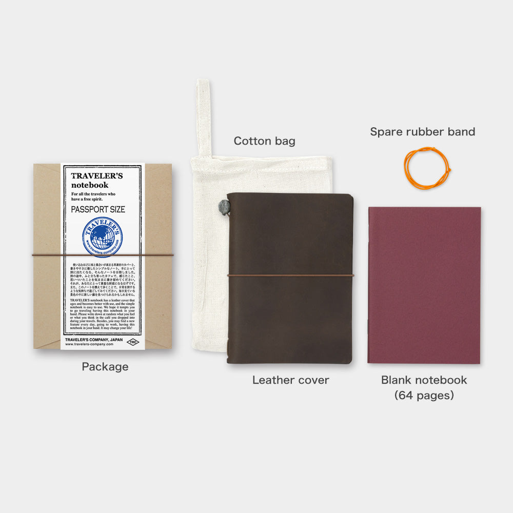 Traveler's Starter Kit, Passport Size, 4 colors