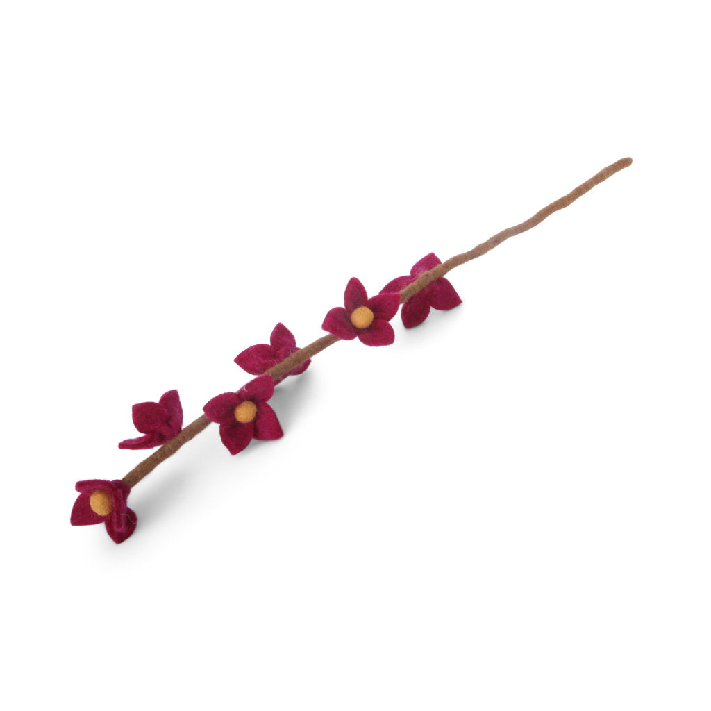 Felt Flowers, 15 Varieties