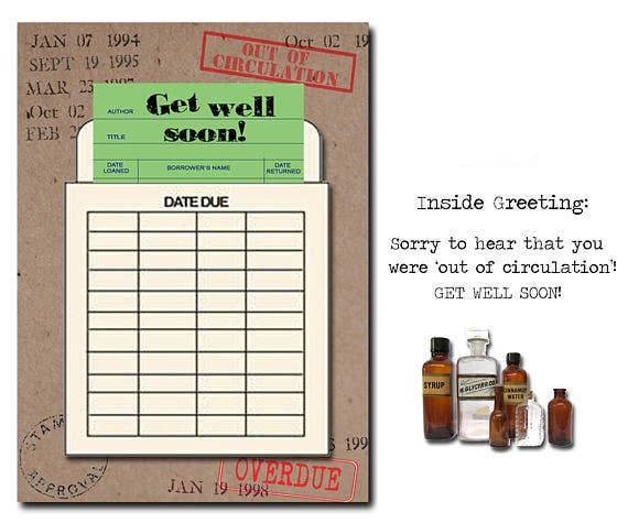 Get Well Soon! Encouragement Card