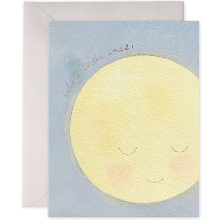 Baby Moon Baby/Shower Card