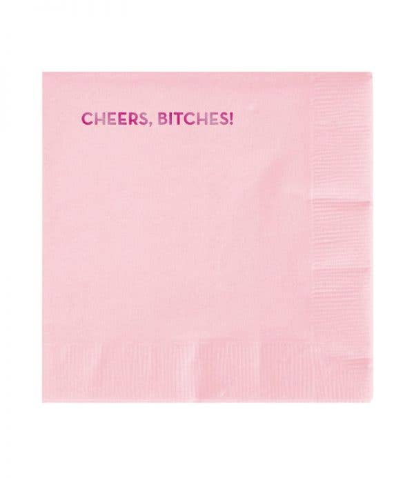 Cocktail Napkins - Cheers, Bitches