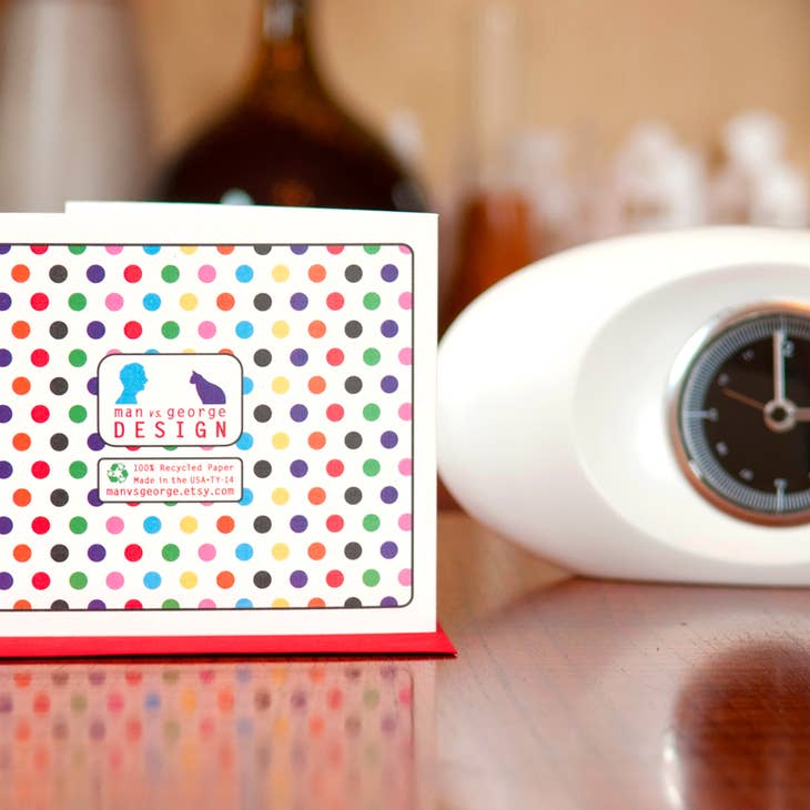 Thanks A Dot Thank You Card Mood Janesville