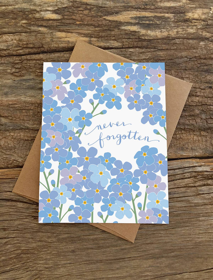Never Forgotten Sympathy Card