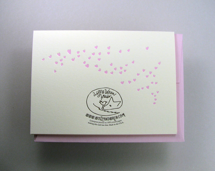 Just Married Wedding Card