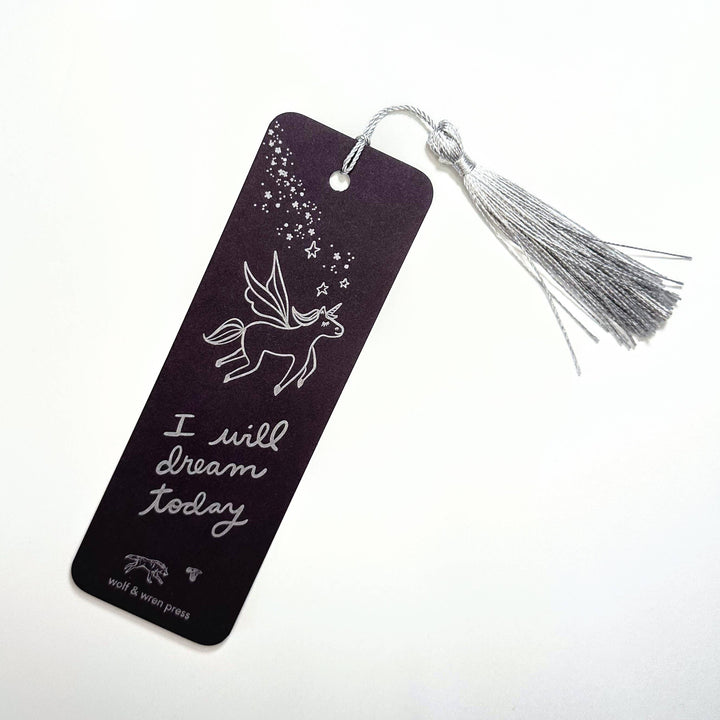 I Will Dream Today Paper Bookmark