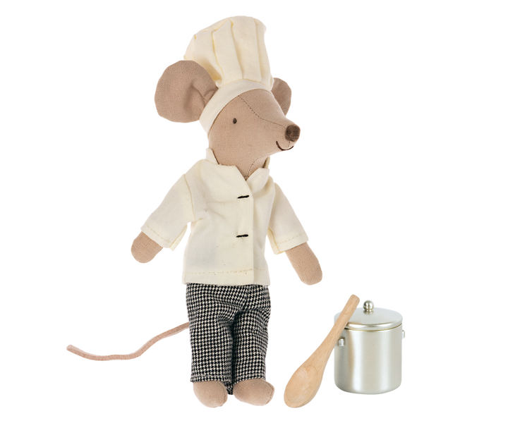 Chef Mouse with Soup Pot