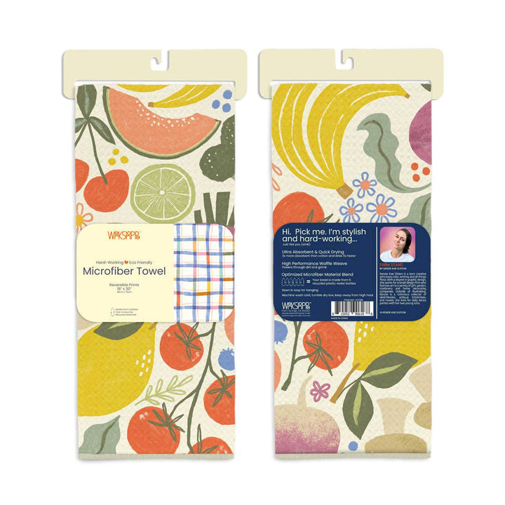 Farm Stand Microfiber Kitchen Towel