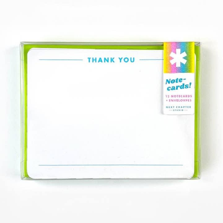 Riso Printed Flat Notecards, Box 0f 12, 3 Designs