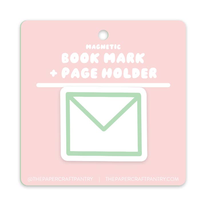 Magnetic Bookmark, 4 Designs