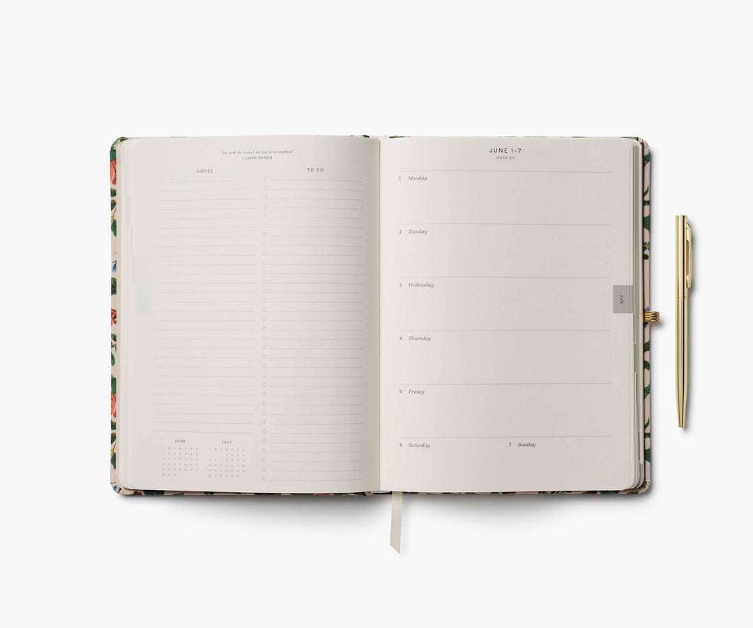 2026 Gracie 12-Month Hardcover Planner with Pen