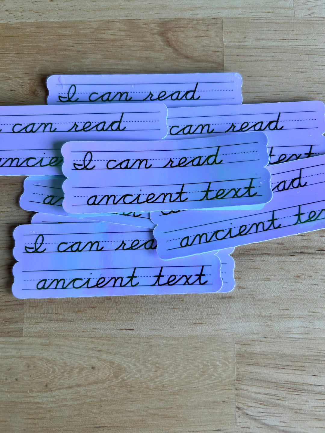 I Can Read Ancient Text Sticker