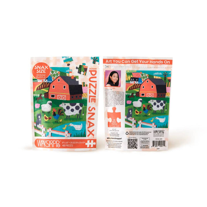 Farm Friends Snax Puzzle, 48 Pieces