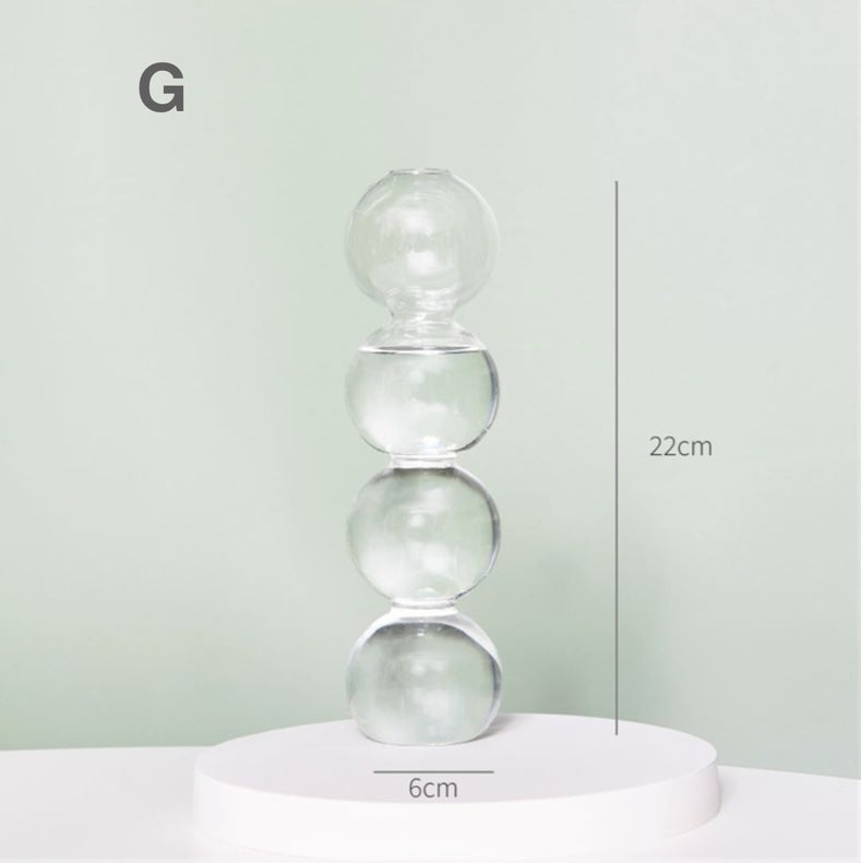 Modern Glass Candlestick, 22 shapes