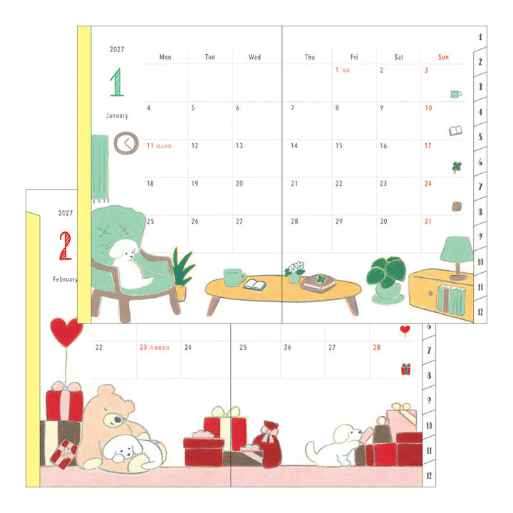 2027 Pocket Planner, 2 Designs