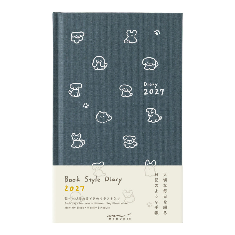 2027 Book Style Planner, 2 Designs