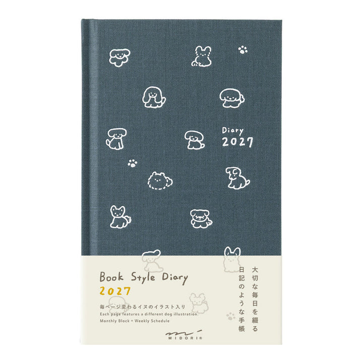 2027 Book Style Planner, 2 Designs