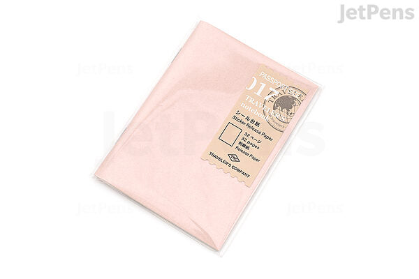 Traveler's Sticker Release Insert, 2 sizes