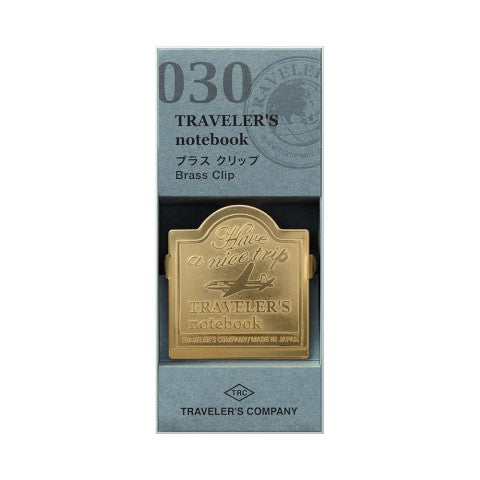 030 Traveler's Brass Clip, 2 Styles