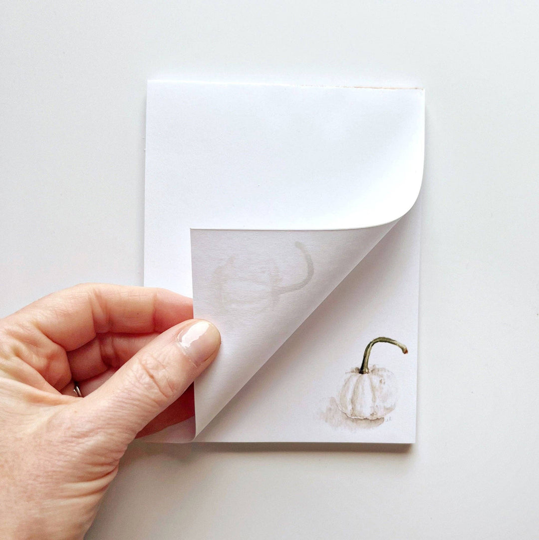 White Pumpkin Notepad