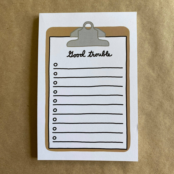 Good Trouble Notepad