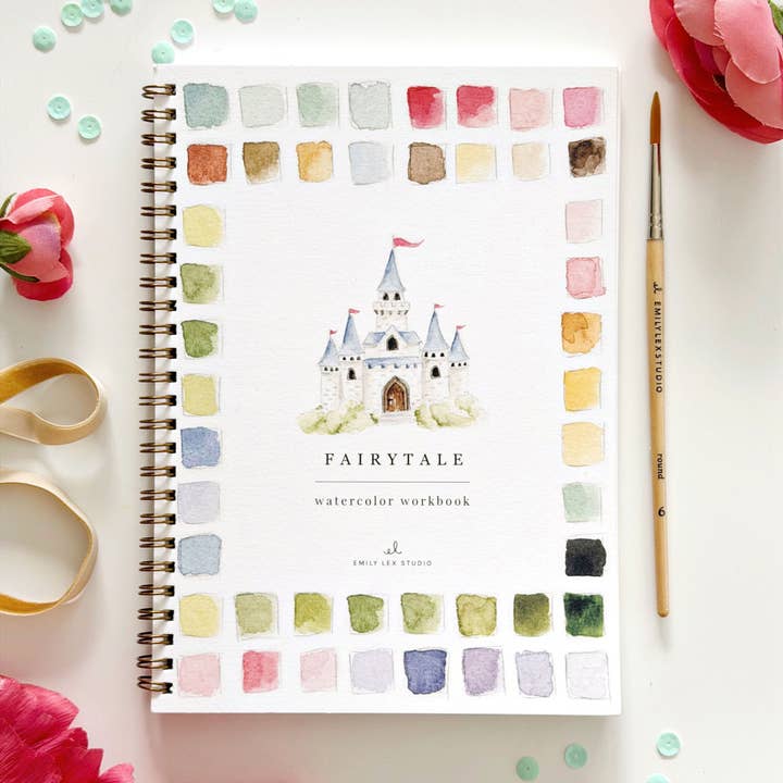 Watercolor Workbook, 18 Varieties