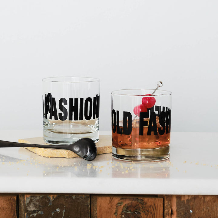 Old Fashioned Rocks Glasses, 11 oz, 2 colors