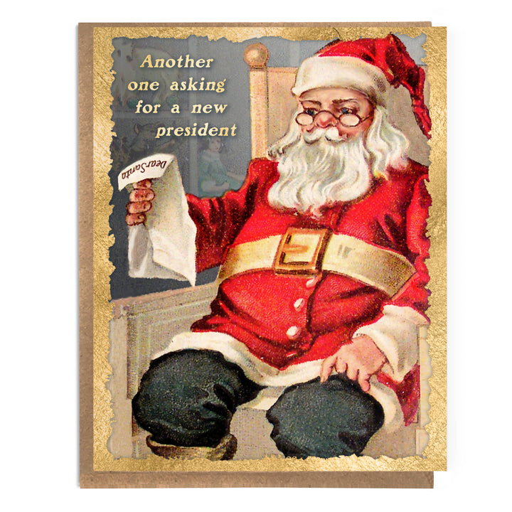 New President Holiday Card