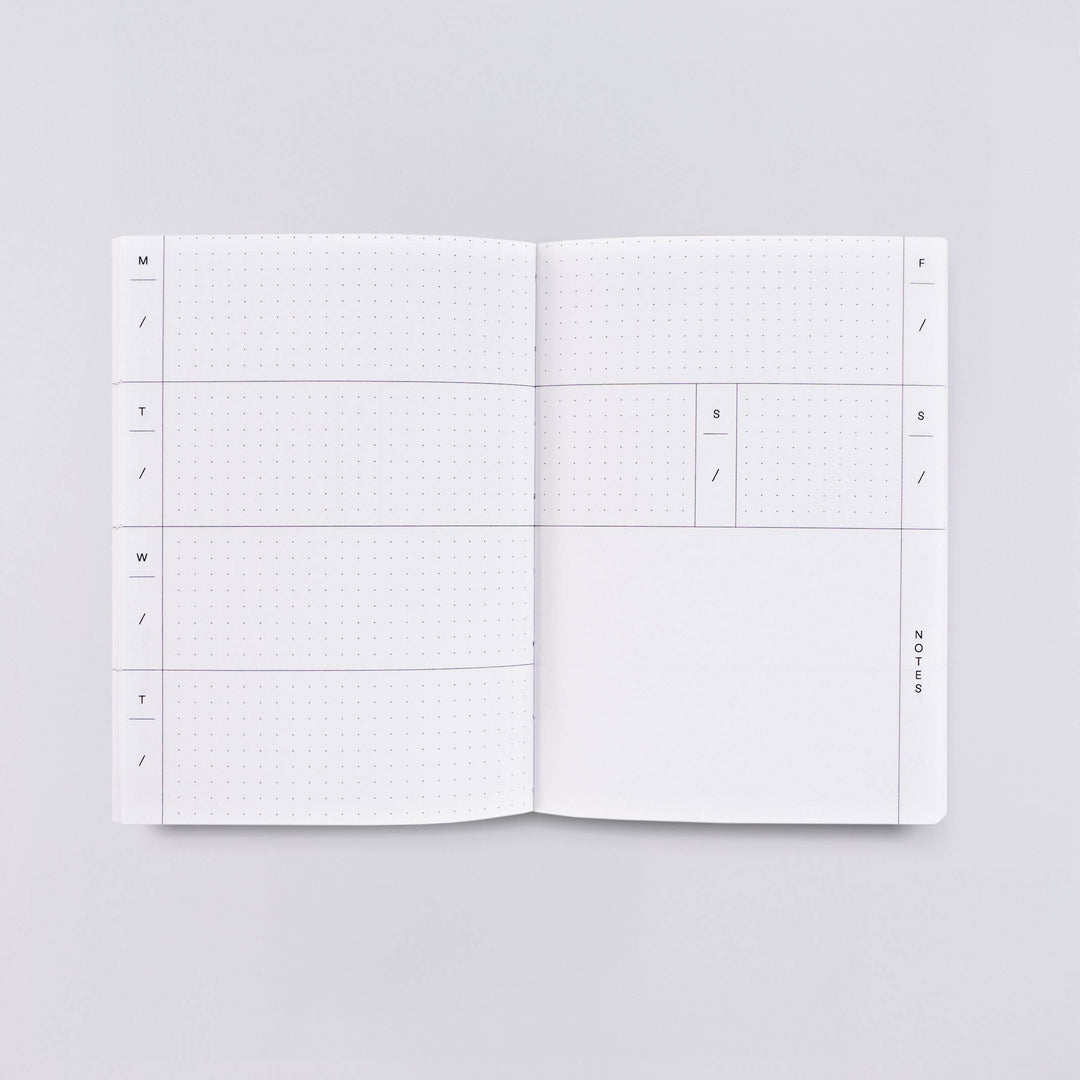 Seoul Undated Weekly Planner, Pocket Size