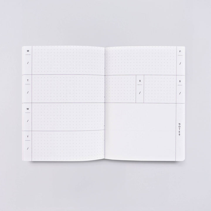 Seoul Undated Weekly Planner, Pocket Size