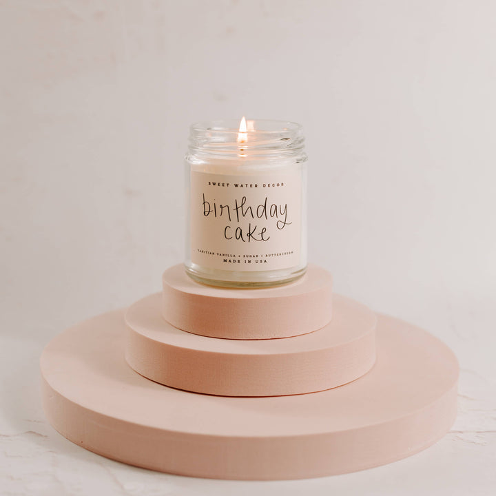 Birthday Cake Soy Candle, 9 oz