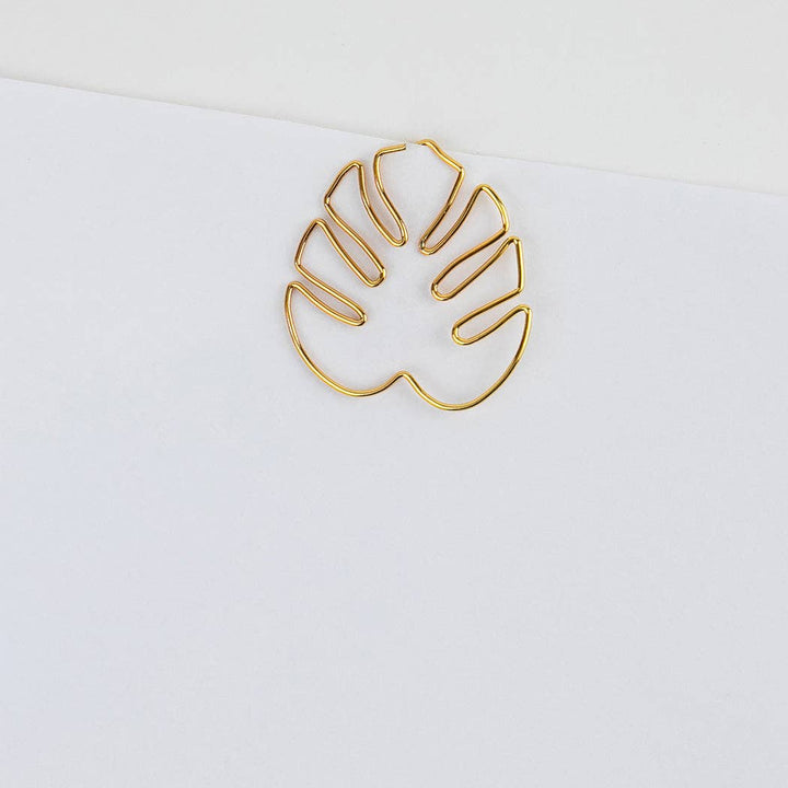 Monstera Paper Clips. 25 pack