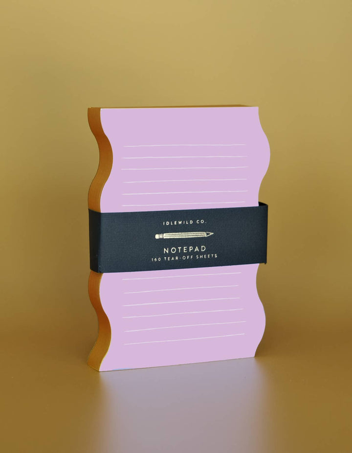 Wavy Notepad, 3 colors