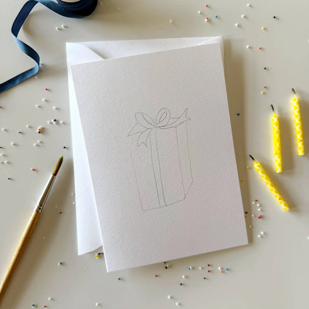 Celebrate Paintable Notecards, Set of 8