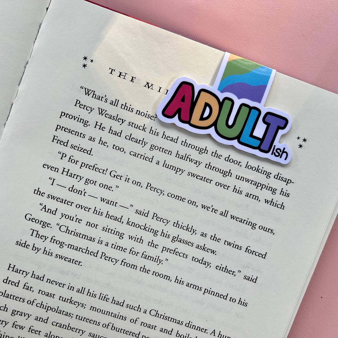 Adultish Magnetic Bookmark