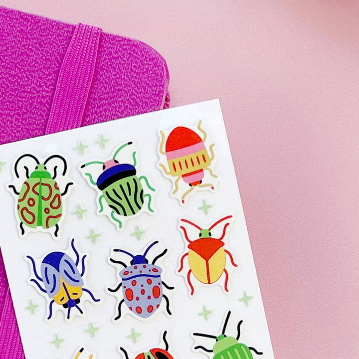 Bright Beetles Stickers