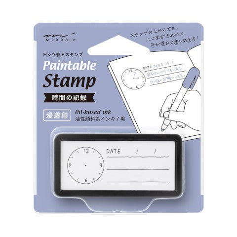 Paintable Pre-Inked Half-Size Stamp, 4 Styles