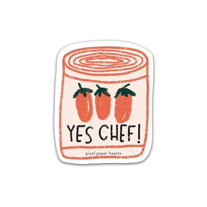 Yes Chef Sticker