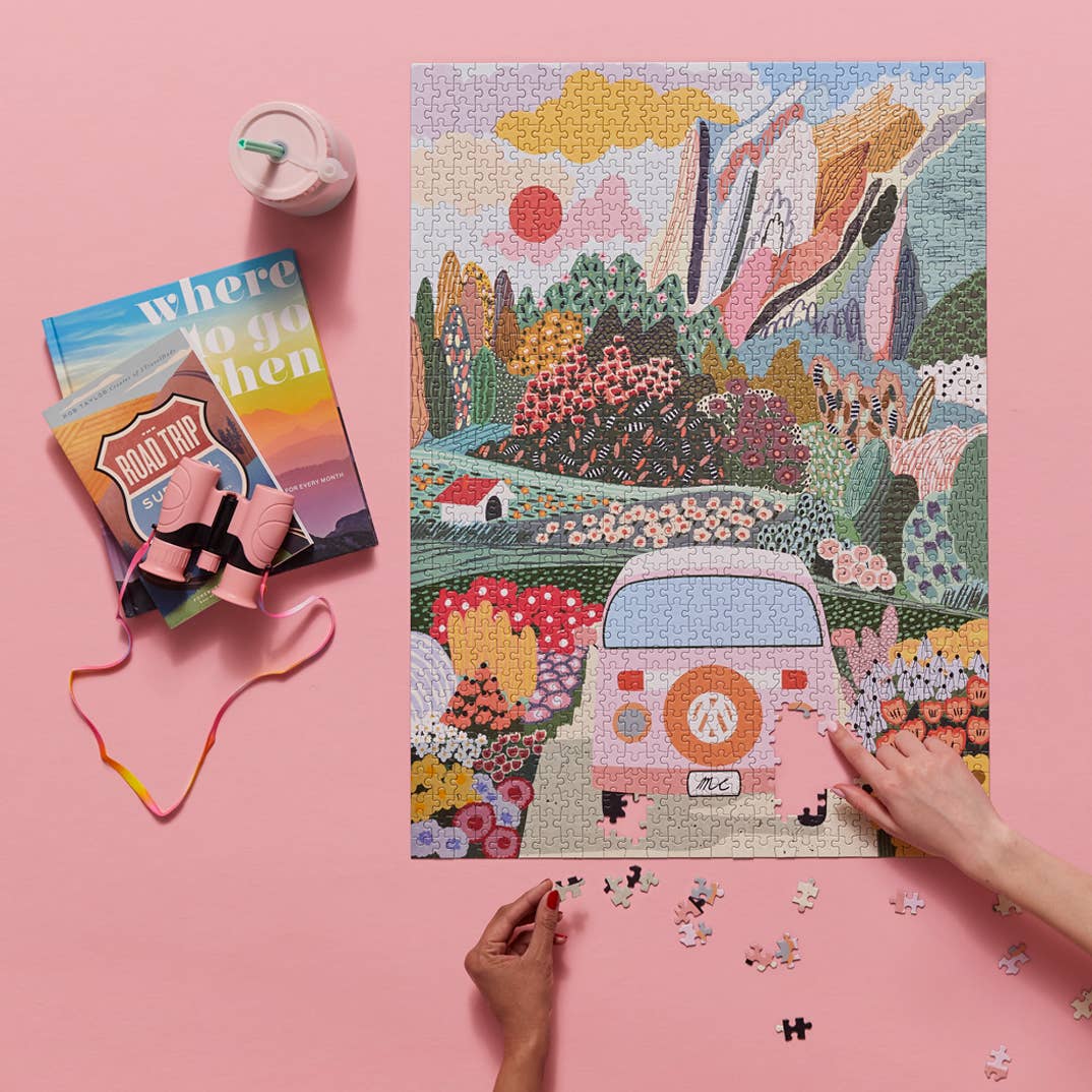 Road Trip Puzzle, 1000 Pieces