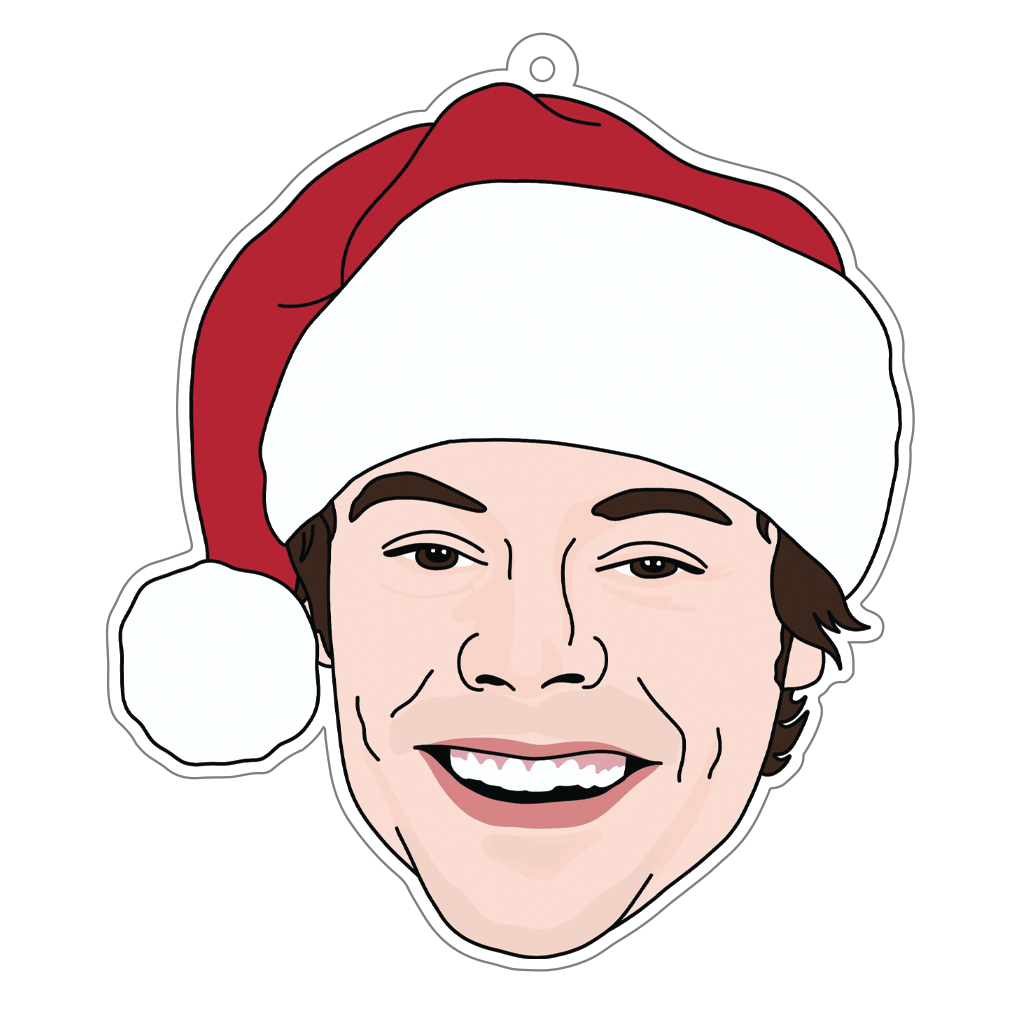 Harry S Christmas Ornament