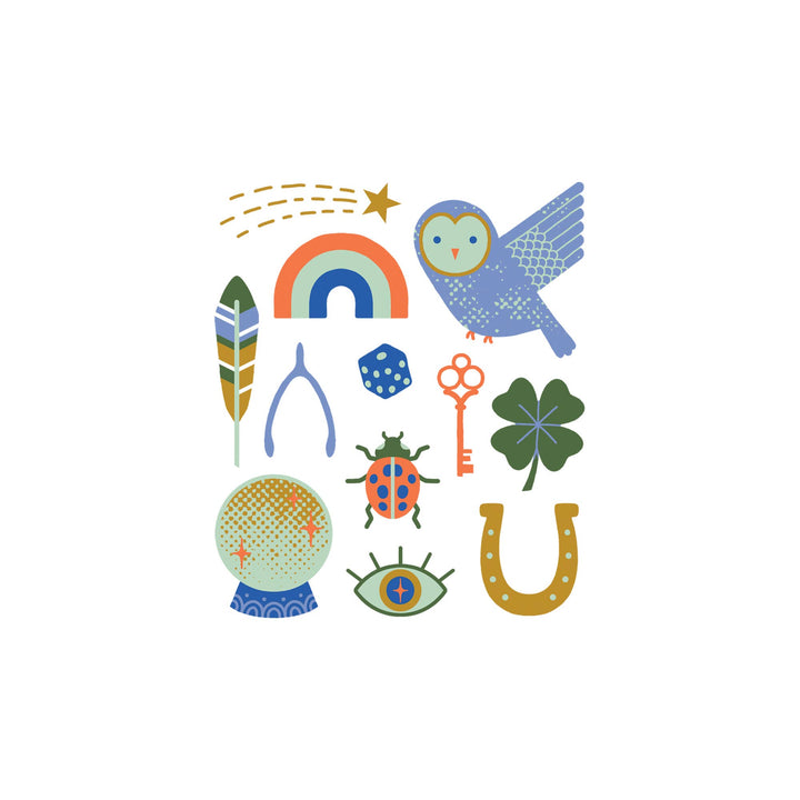 Temporary Tattoo Pairs, 41 Designs