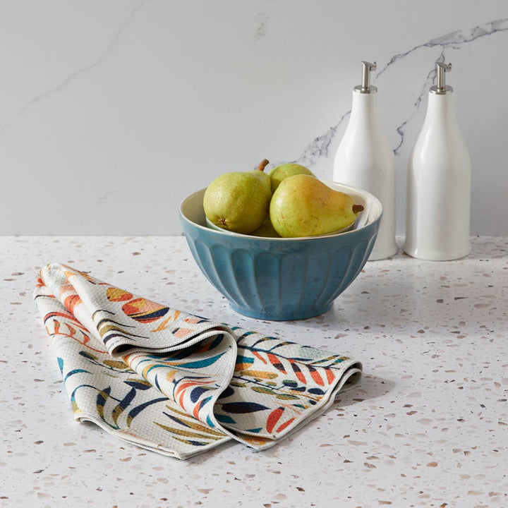 Colorful Leaves Microfiber Dish Towel