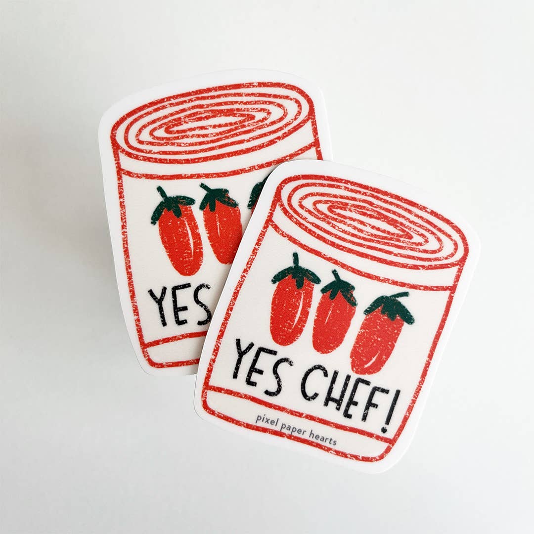 Yes Chef Sticker