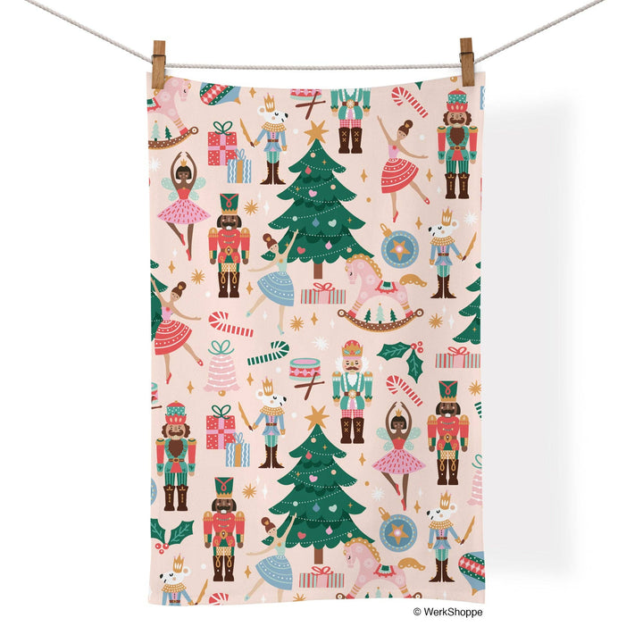 Nutcracker Ballet Cotton Tea Towel