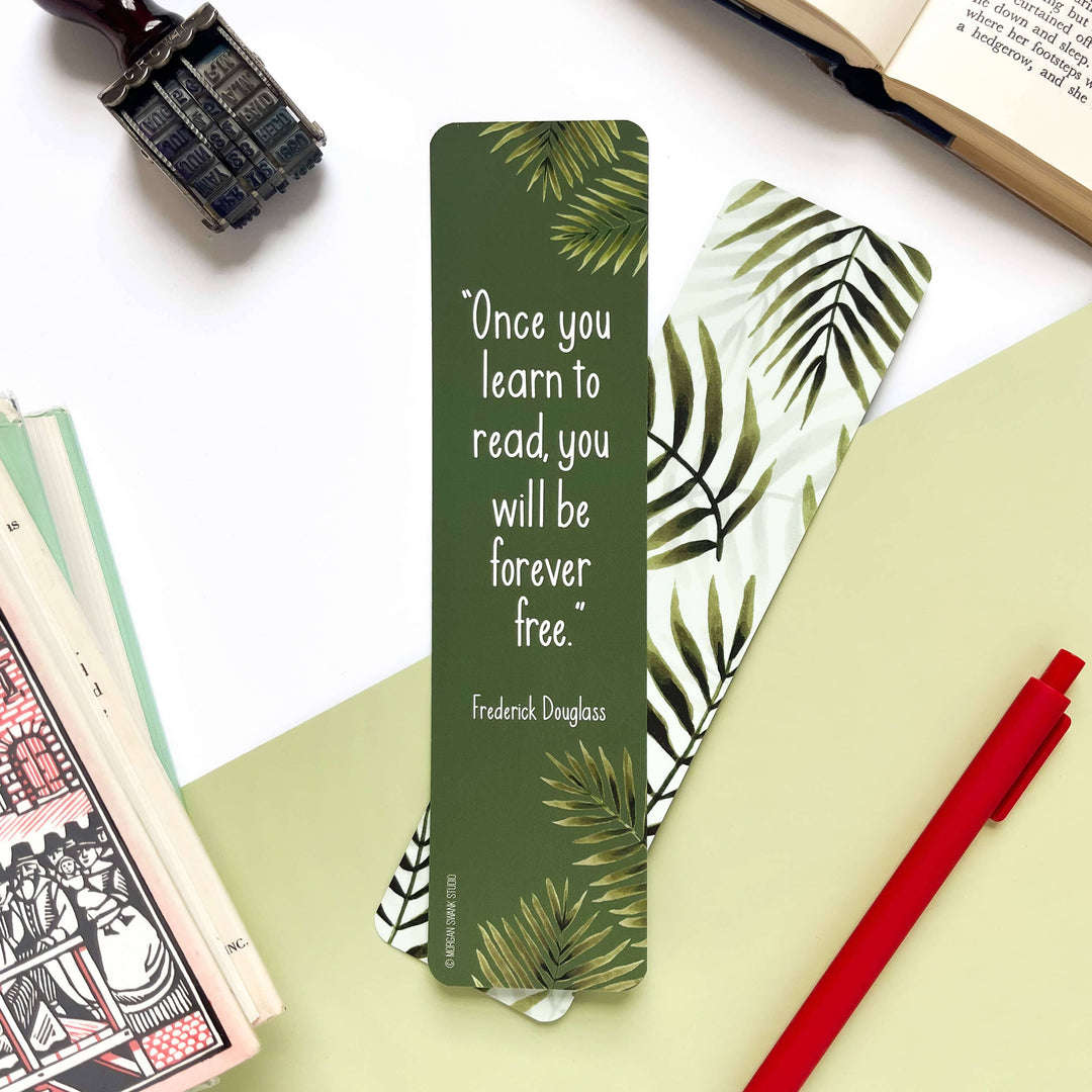 Palm Leaf Bookmark
