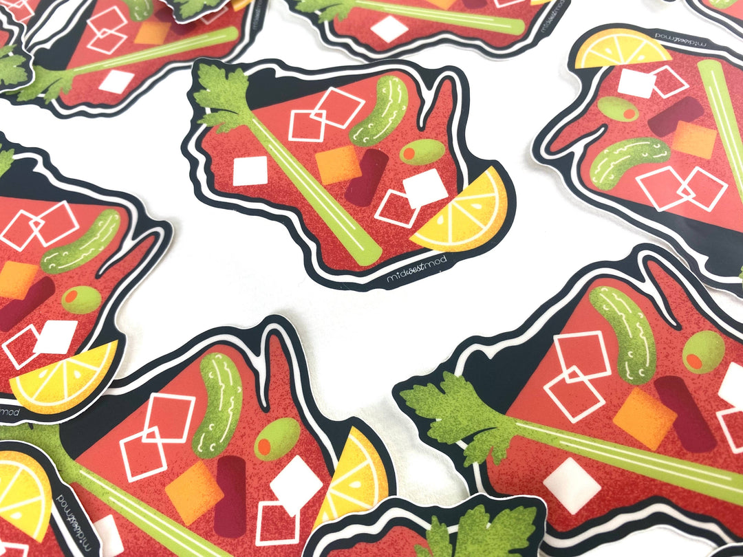 Bloody Mary Vinyl Sticker